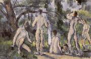 Paul Cezanne Six Women Sweden oil painting artist